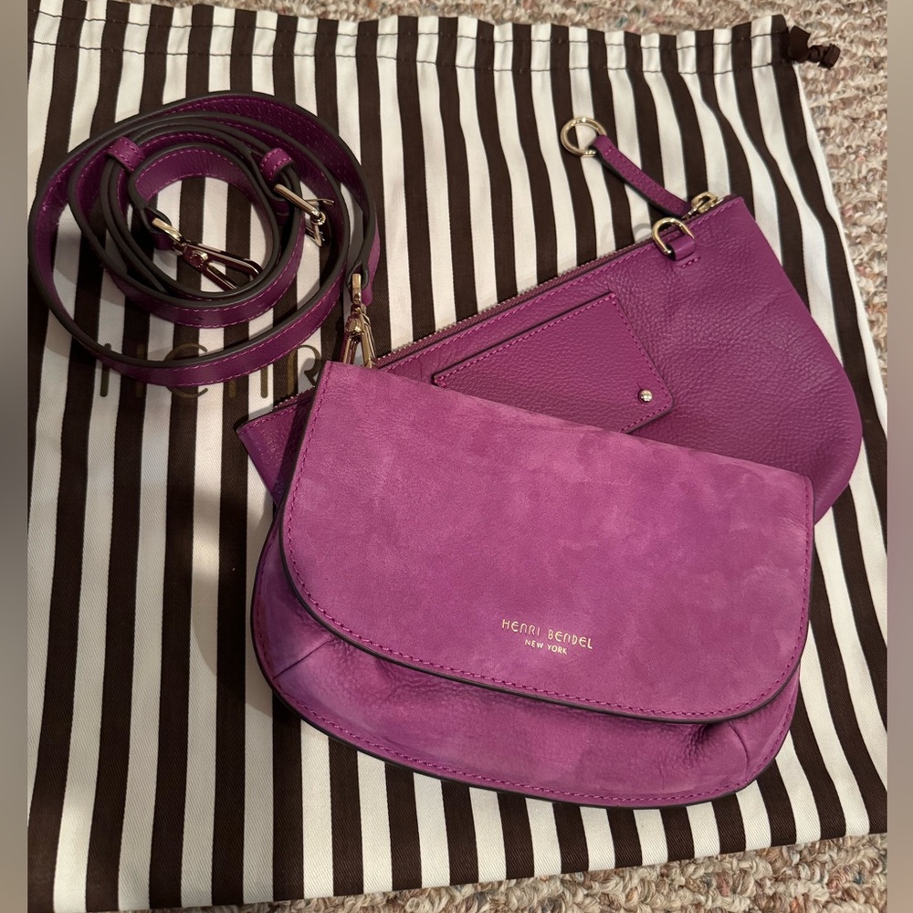 HENRI BENDEL Influencer Crossbody Pouch Set Details